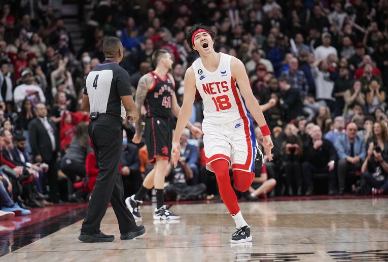 ブルックリン・ネッツ時代（2022年）　©︎Mark Blinch/Getty Images
