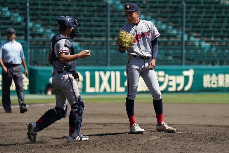京都国際・森下瑠大（2021年）　©︎Hideki Sugiyama