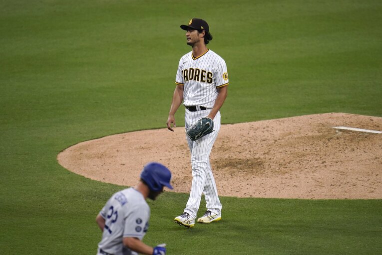 2人の“第1ラウンド”も見ごたえある投げ合いだった©AP/AFLO