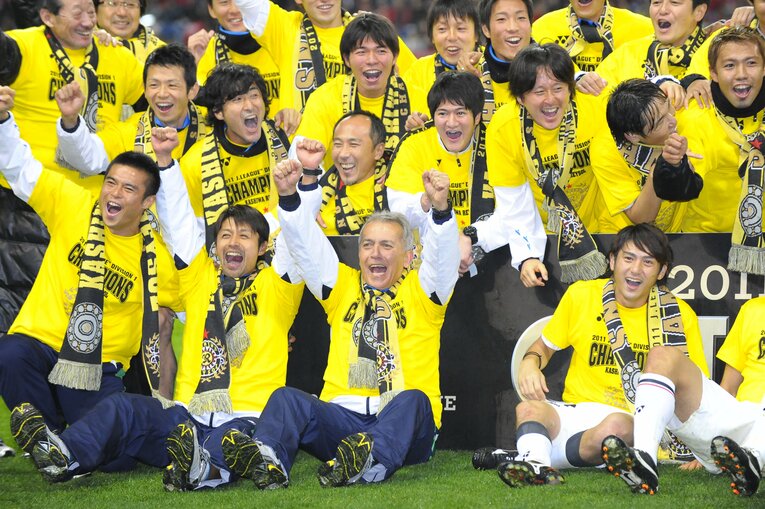 柏でのJ1優勝時　©Nanae Suzuki