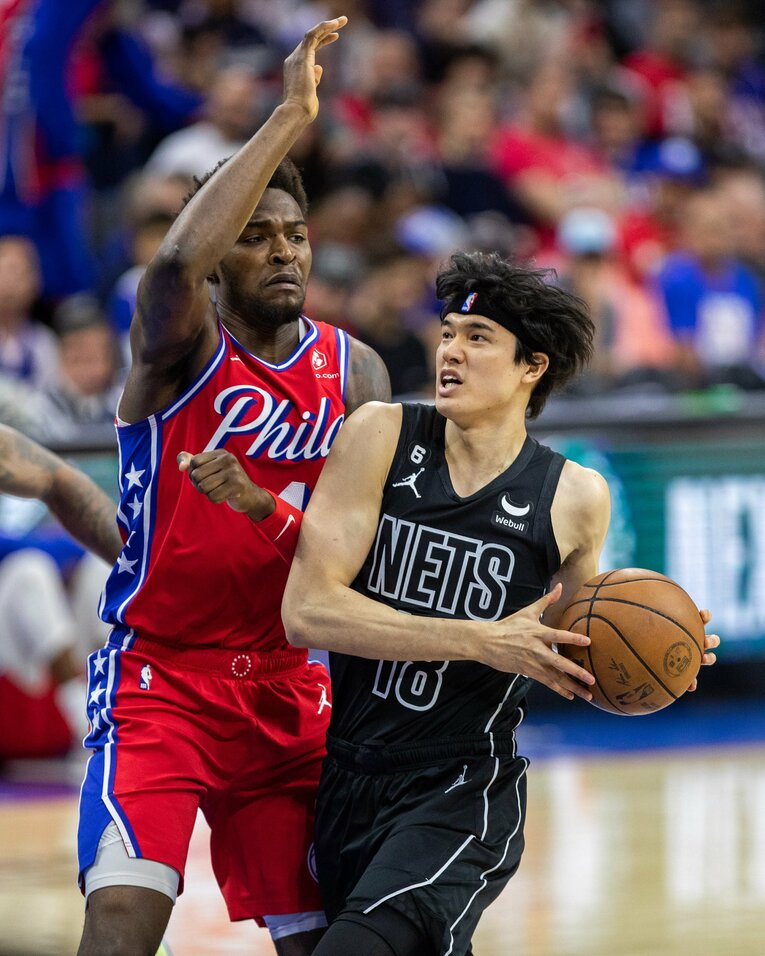 76ersとのプレーオフ第1戦　©️ZUMA Press/AFLO