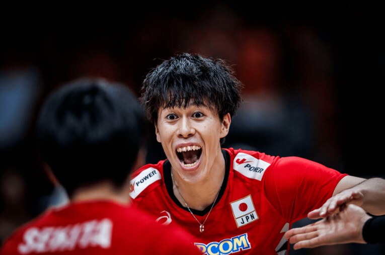 富田将馬（VNLアルゼンチン戦）©︎Volleyball World