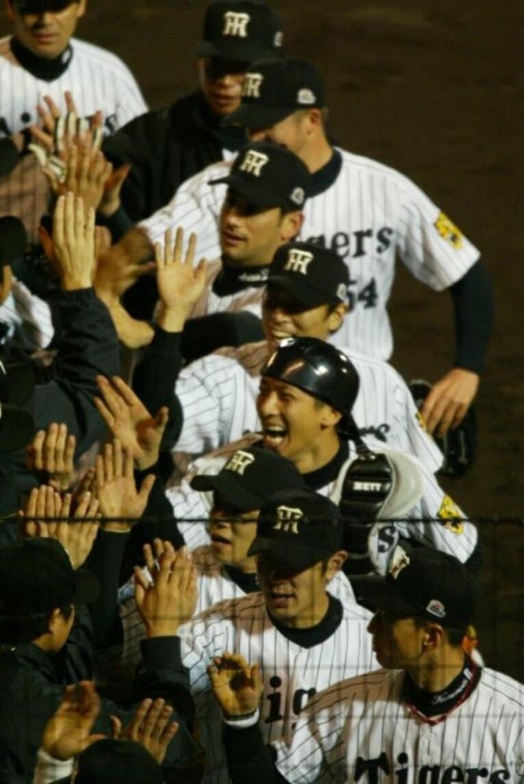 2003年の優勝時　©Sports Graphic Number