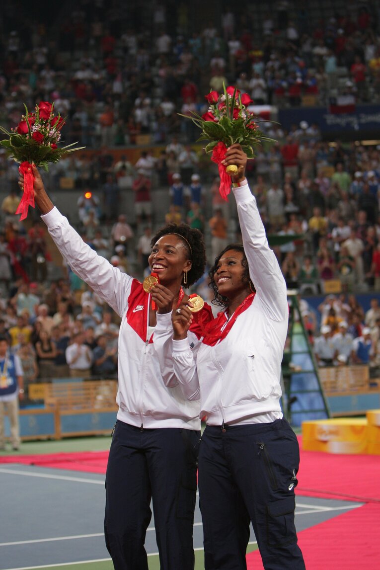 北京五輪、姉ビーナスと　©Shinji Oyama/JMPA