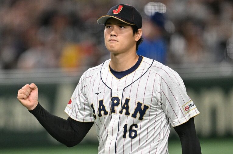 3月16日のWBC準々決勝イタリア戦で先発登板した大谷翔平。気迫の投球と頭脳的なプレーで「マイアミ行き」の立役者となった ／ photograph by Naoya Sanuki