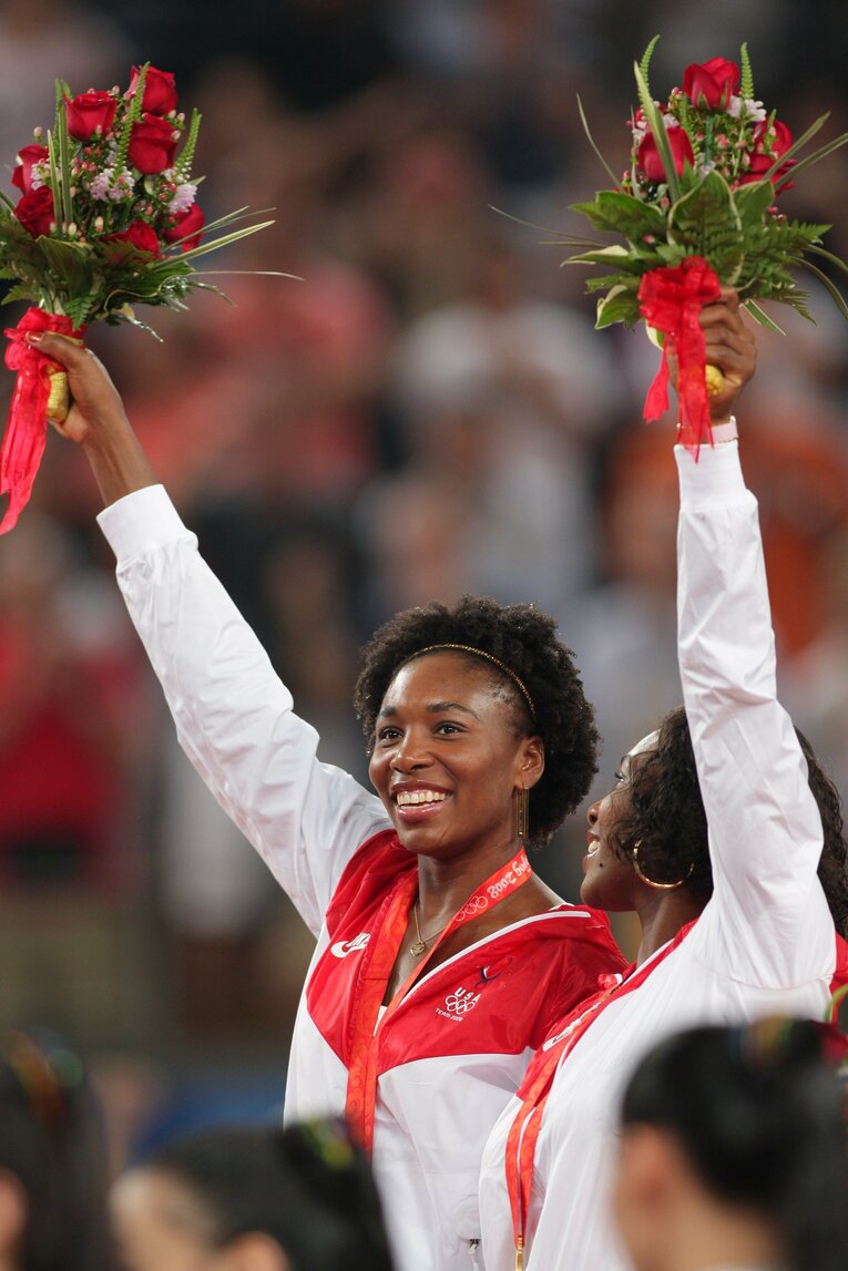 北京五輪、姉ビーナスと　©Shinji Oyama/JMPA