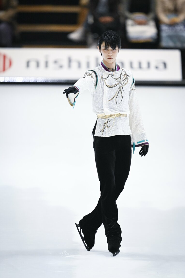 こちらも“伝説”のプログラム、平昌五輪で2連覇達成時のフリー『SEMEI』　©Asami Enomoto