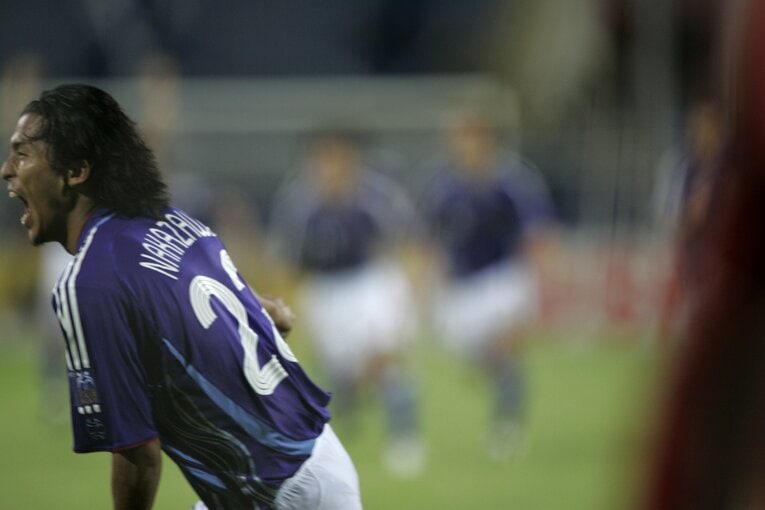 2007年アジア杯の中澤佑二　©Takuya Sugiyama