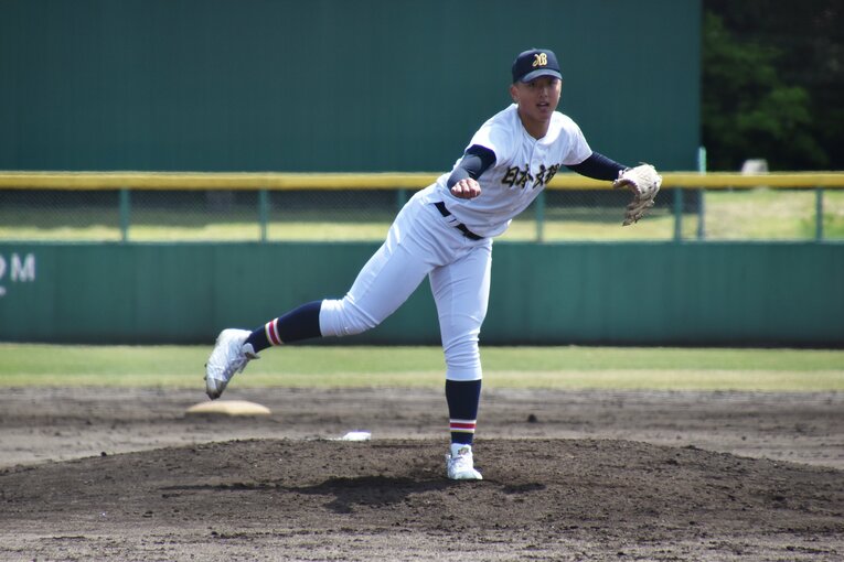 日本文理3年・田中晴也　©Takahiro Kukuchi