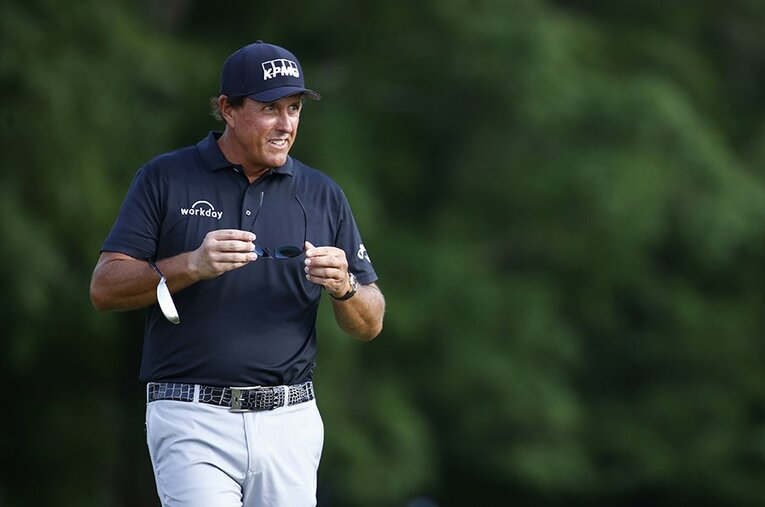 PGL構想へのPGL構想へのポジティブな発言が取り沙汰されるフィル・ミケルソン ／ photograph by Getty Images