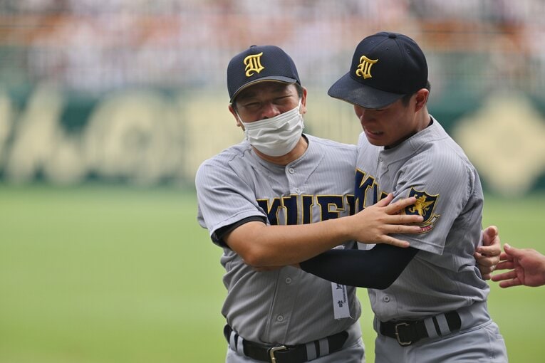 「あの須江が…」高校時代は芳賀さんがエース、須江さんは学生コーチだった　©Hideki Sugiyama