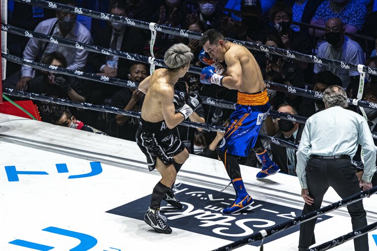 2022年6月7日／ノニト・ドネア戦（WBA・WBC・IBF世界バンタム級王座統一戦）©Takuya Sugiyama