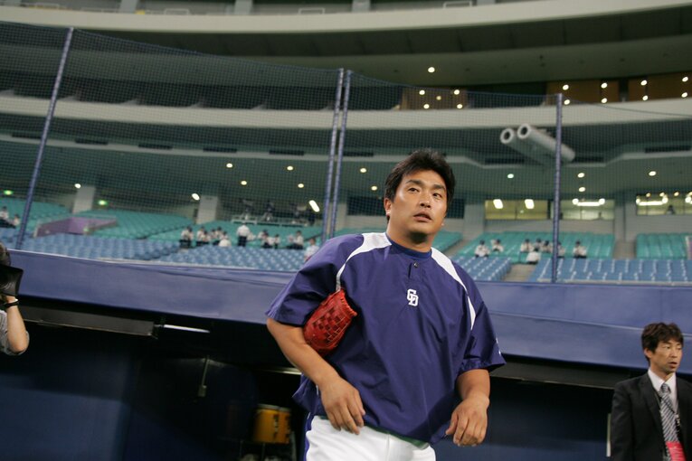 山本昌も中里を高く評価していた一人だ　©︎Naoya Sanuki