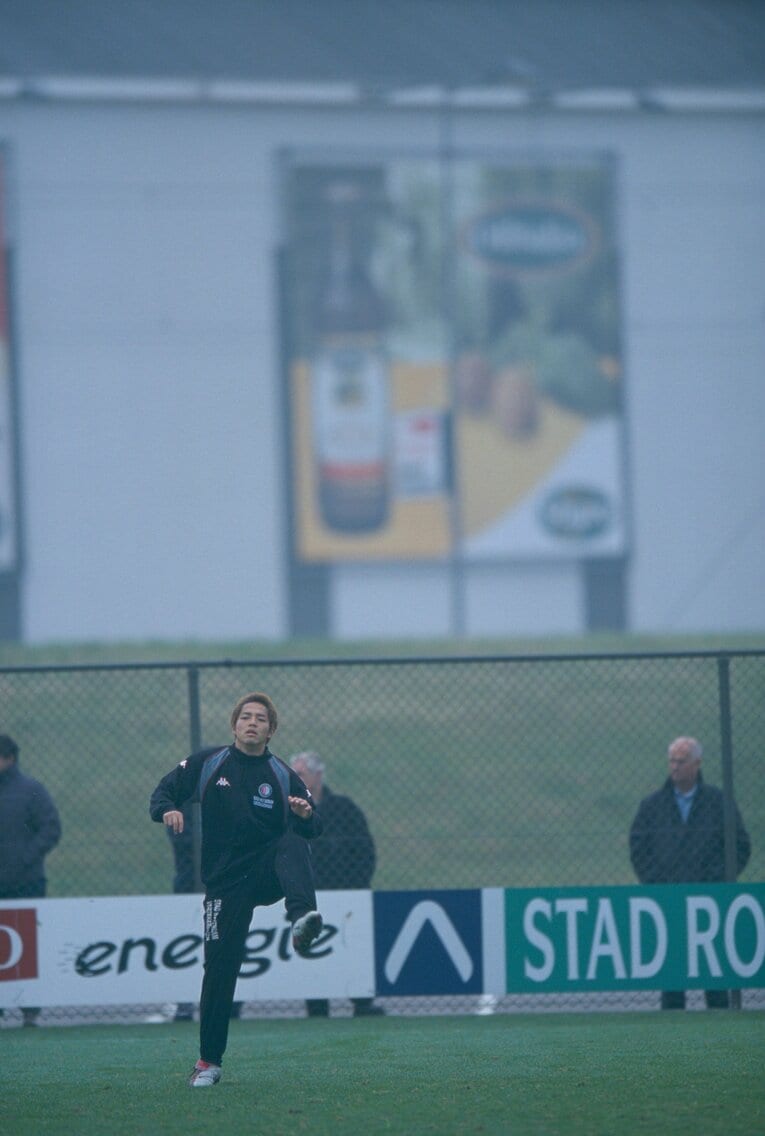 フェイエノールト練習風景（2002年）©︎Takuya Sugiyama