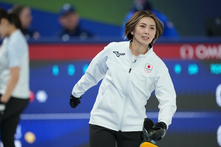 スキップの吉村紗也香　©Tsutomu Kishimoto/JMPA