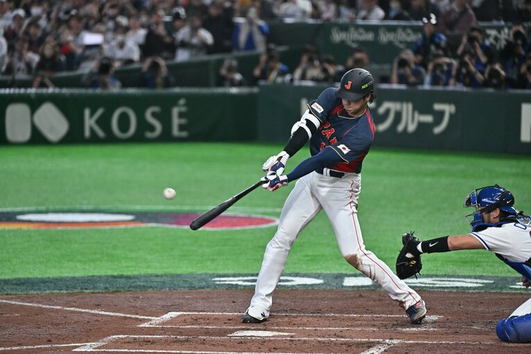 何度見てもえげつない…大谷ホームランの連続写真（右へつづきます）©Hideki Sugiyama