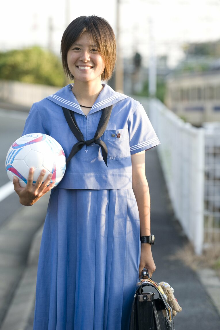 高校時代の猶本光（2011年）　©︎Mami Yamada