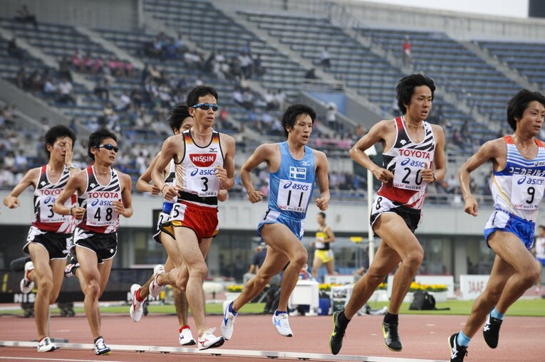 2011年の日本選手権　©BUNGEISHUNJU