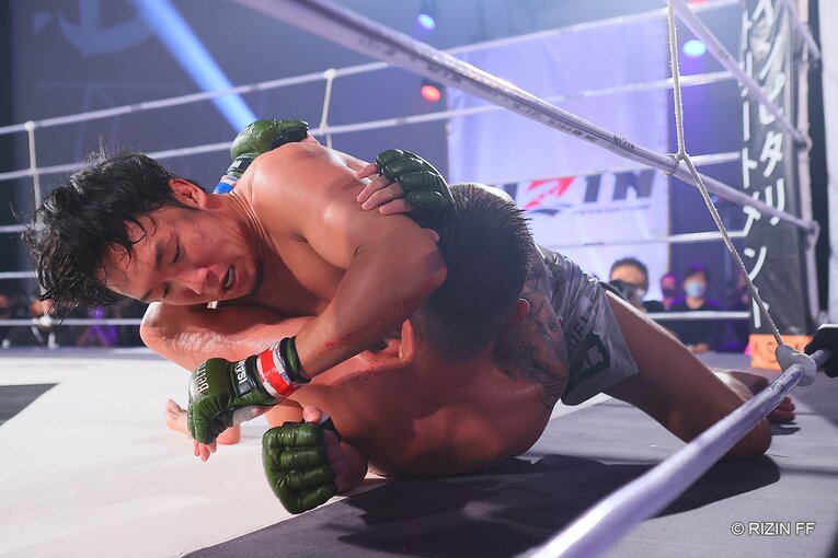 朝倉未来vs萩原京平　©RIZIN FF