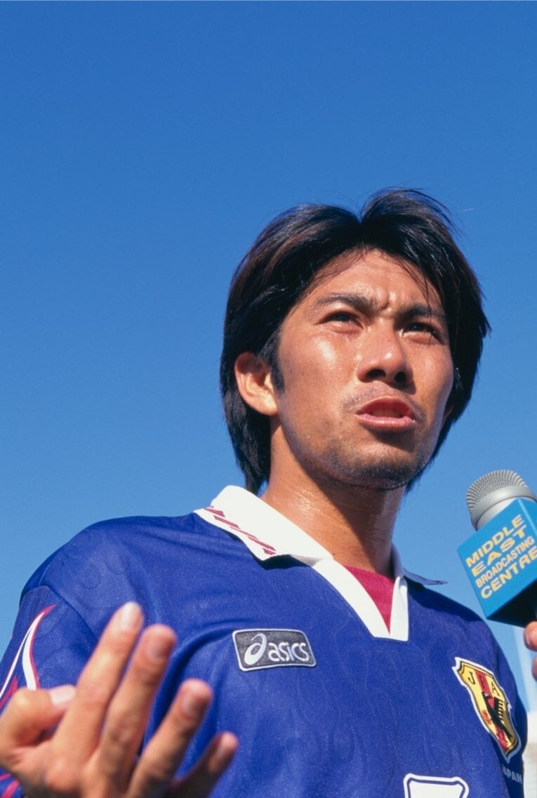 90年代の前園　©Sports Graphic Number