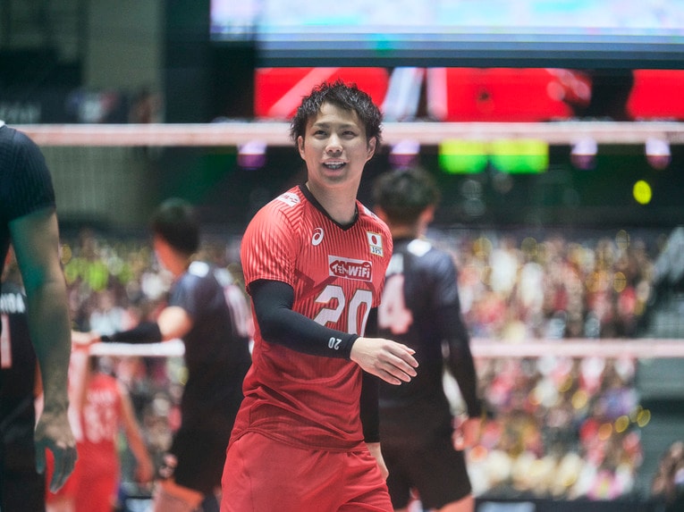 山本智大（パリ五輪予選トルコ戦）©︎Yuki Suenaga