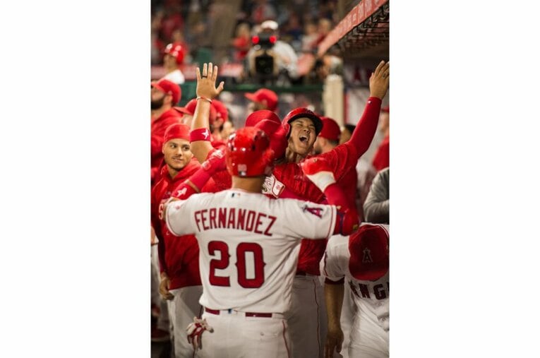 エンゼルス1年目の2018年　©Nanae Suzuki