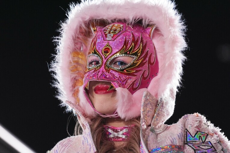 スターダムの“グランドスラム”に王手をかけているスターライト・キッド　©Essei Hara