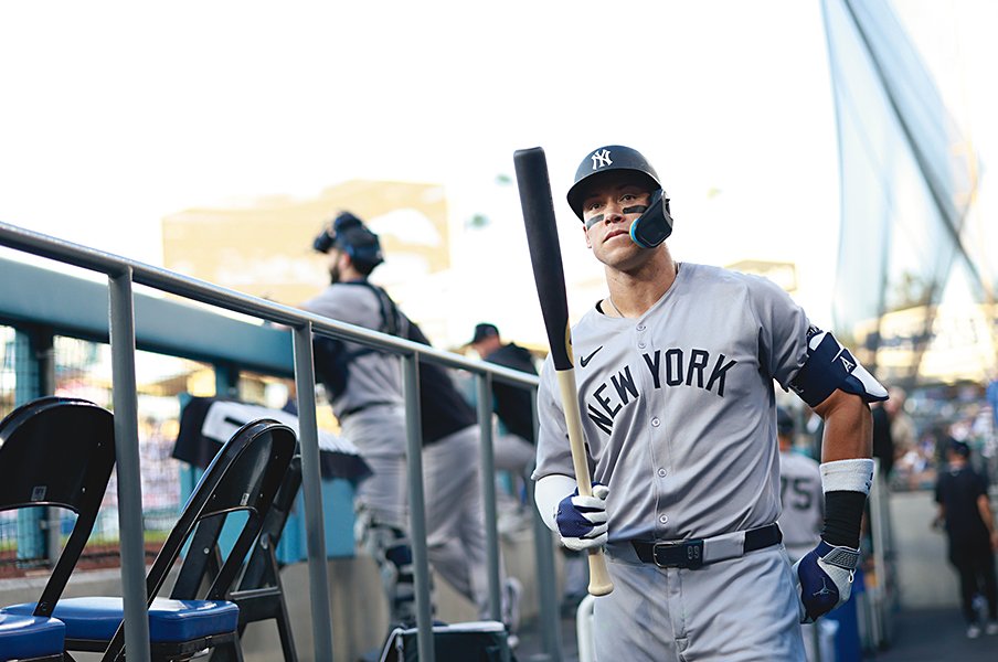 ［打者から見た100マイル］アーロン・ジャッジ「野球が進化している証拠だよ」＜Number Web＞ photograph by Yukihito Taguchi