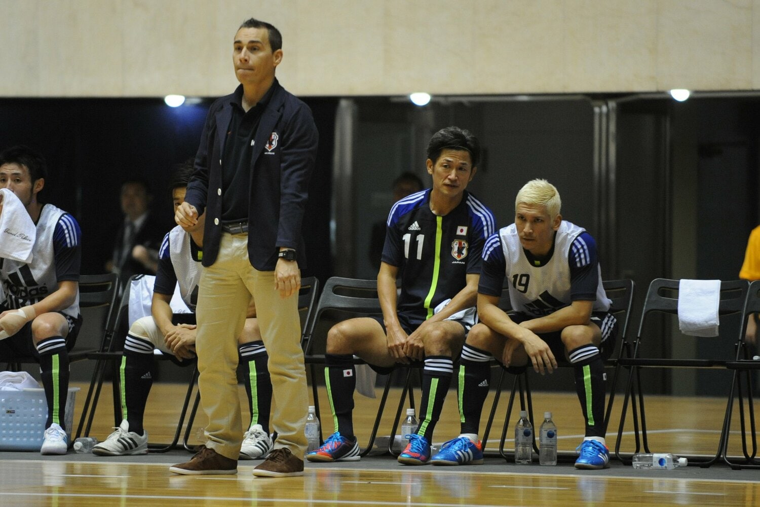 ミゲル・ロドリゴ監督のもとで代表入りしたカズと森岡©Getty Images