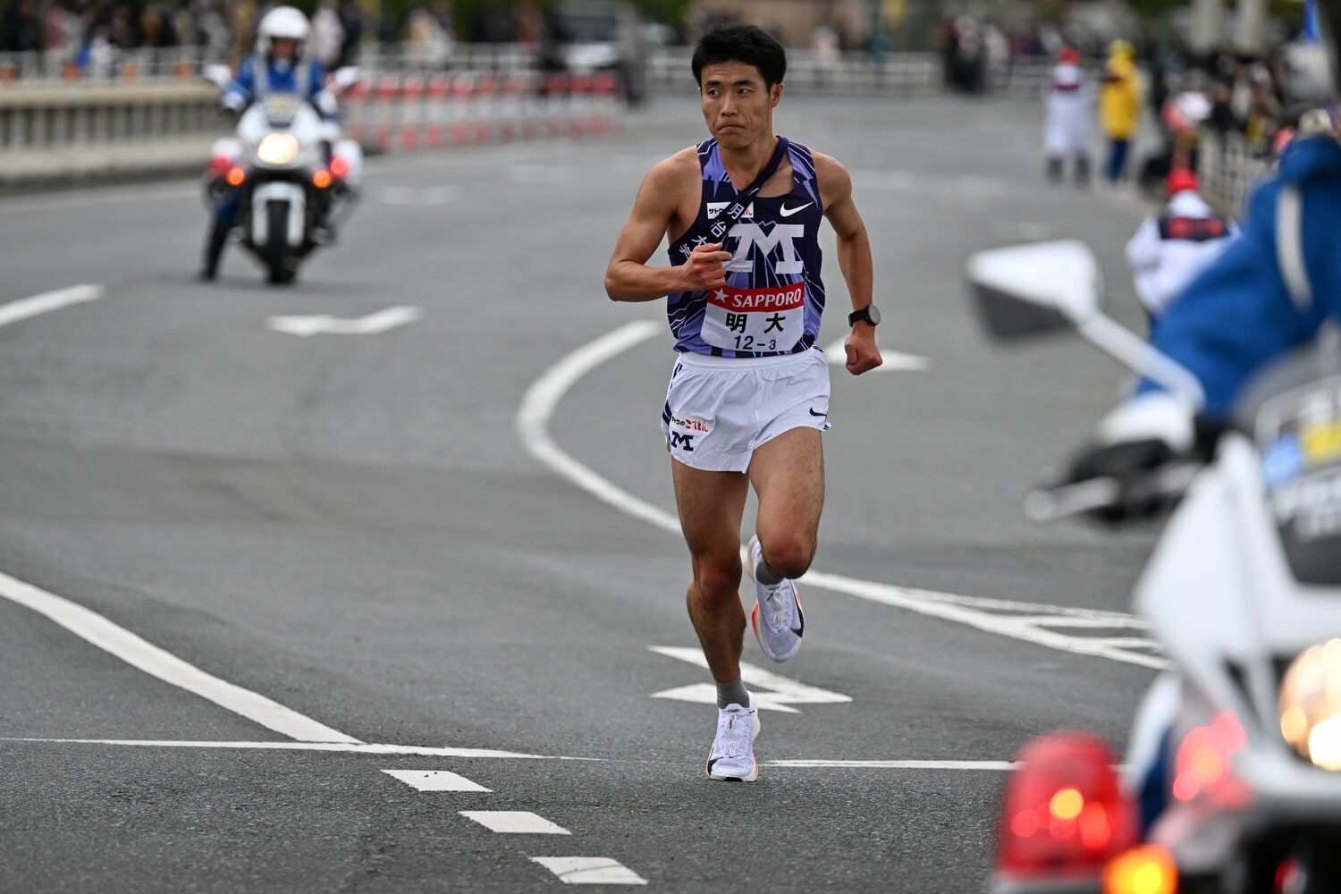 福岡県出身の杉は長崎を拠点とする三菱重工に「Uターン」就職の予定　©Naoya Sanuki