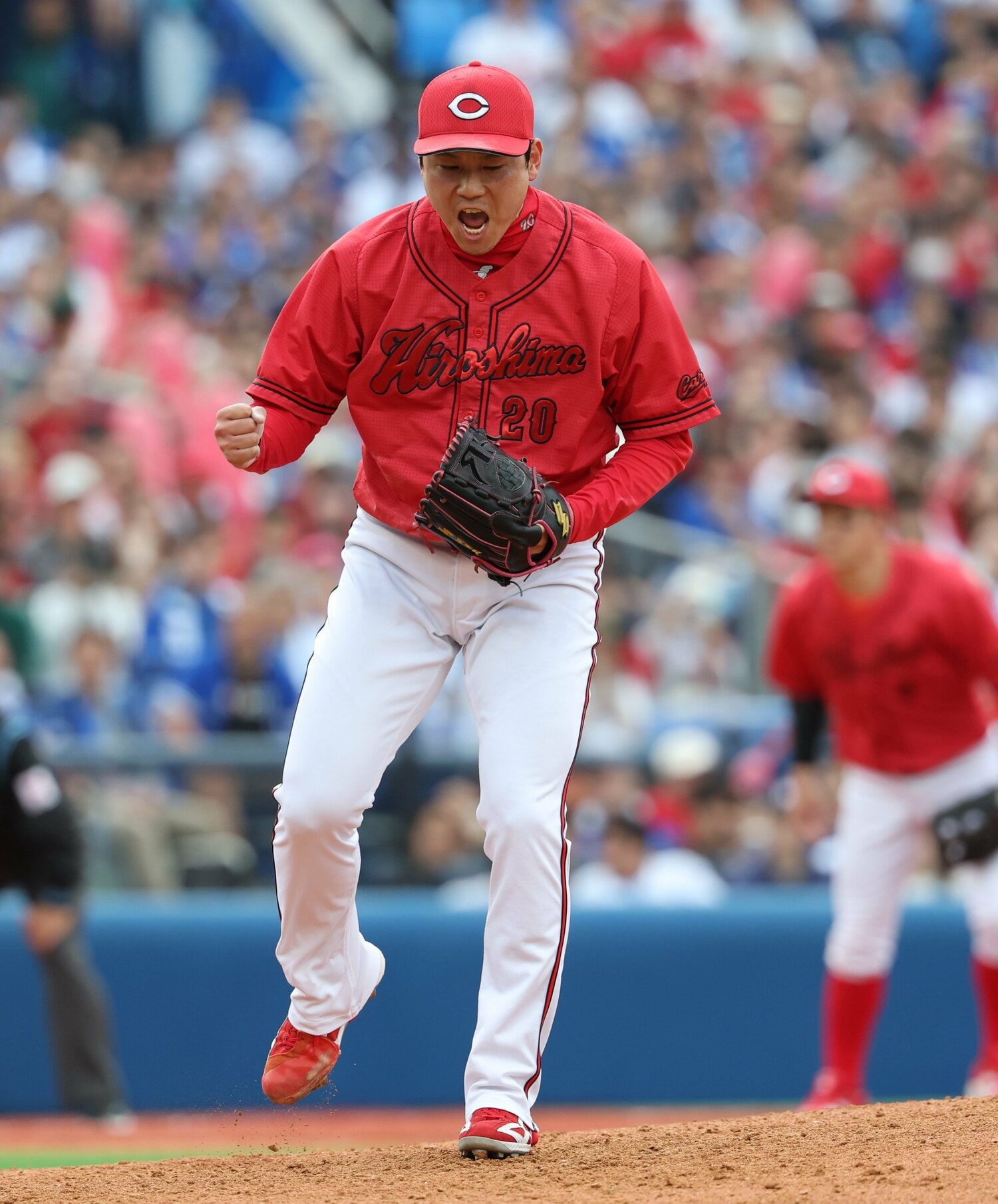 完全なる復調が待たれる栗林　©JIJI PRESS