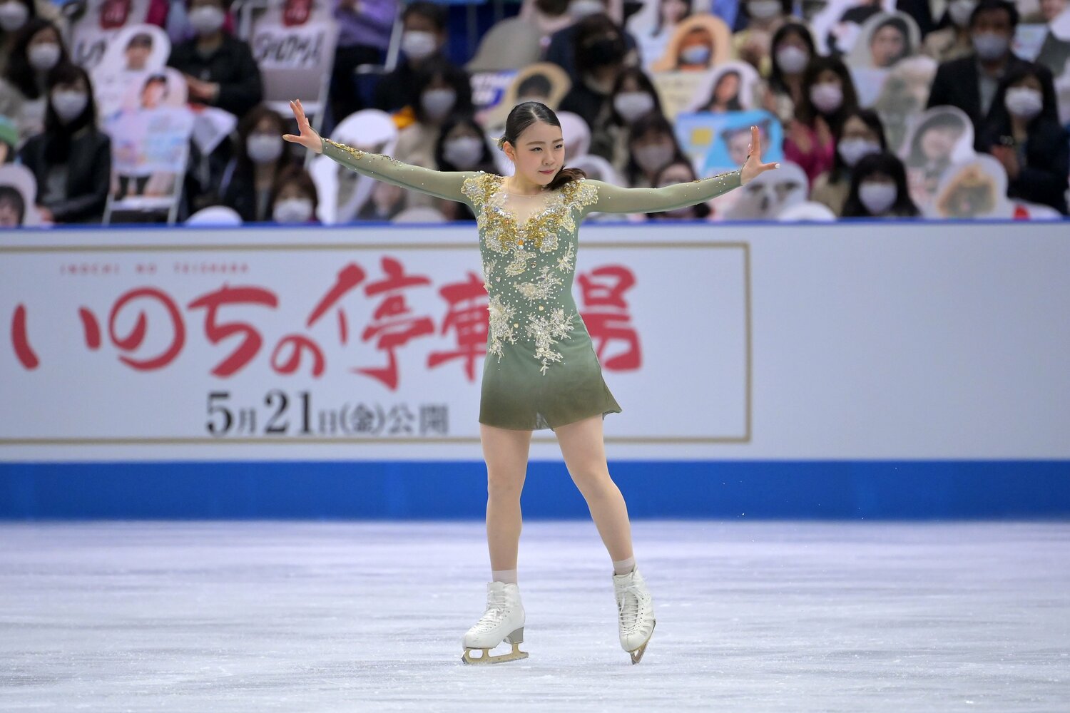 2021年世界フィギュアスケート国別対抗戦にて ©Getty Images