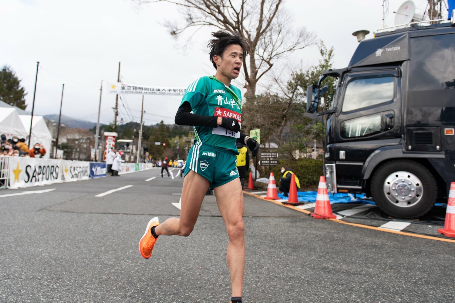 青学大の5区を任された脇田幸太朗　©Nanae Suzuki