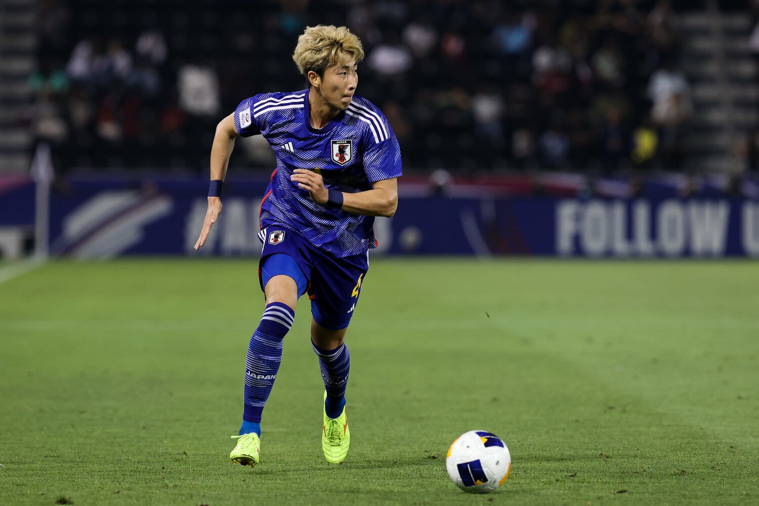 現役大学生Jリーガーの関根大輝。最終予選で一気に評価を高めた　©Getty Images