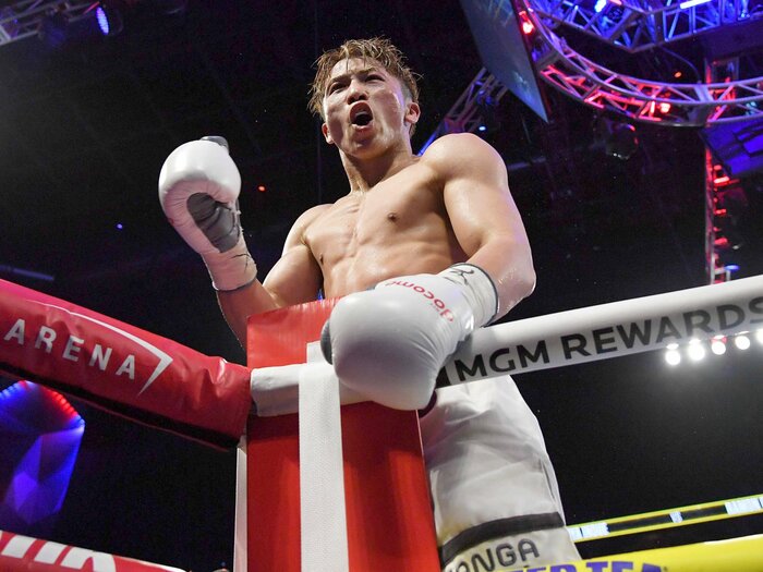 「イノウエの評価は二層構造になっている」“軽量級の怪物”井上尚弥を“ヘビー級大国”イギリスの記者はどう見た？「フェザーでも通用するなら…」＜Number Web＞ photograph by JIJI PRESS