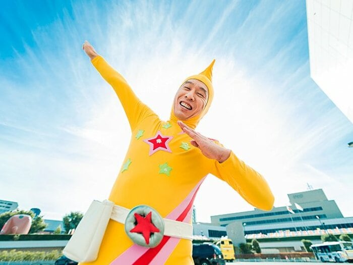 バットマン？　スーパーマン？いや、日本には「ストレッチマン」がいる。＜Number Web＞ photograph by Atsushi Kondo