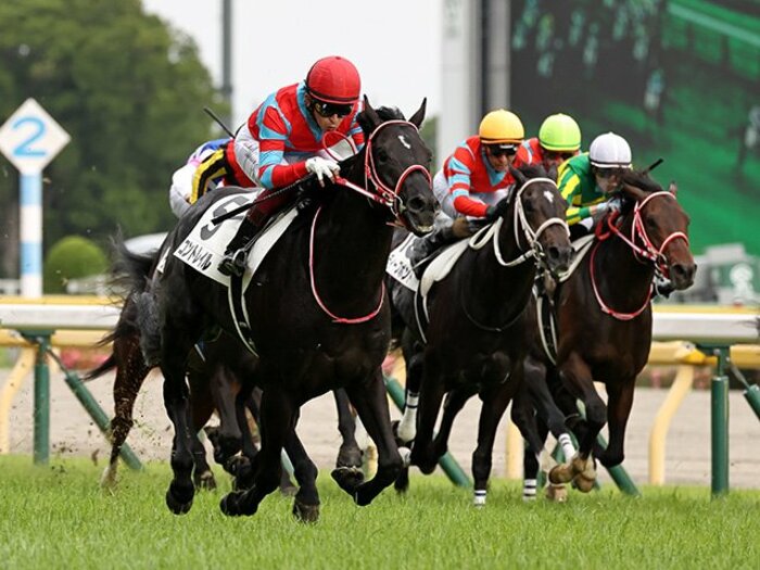 コントレイルは偉大な父を超える?ダービーでGI3勝目、まだ成長途上。<Number Web> photograph by Yuji Takahashi