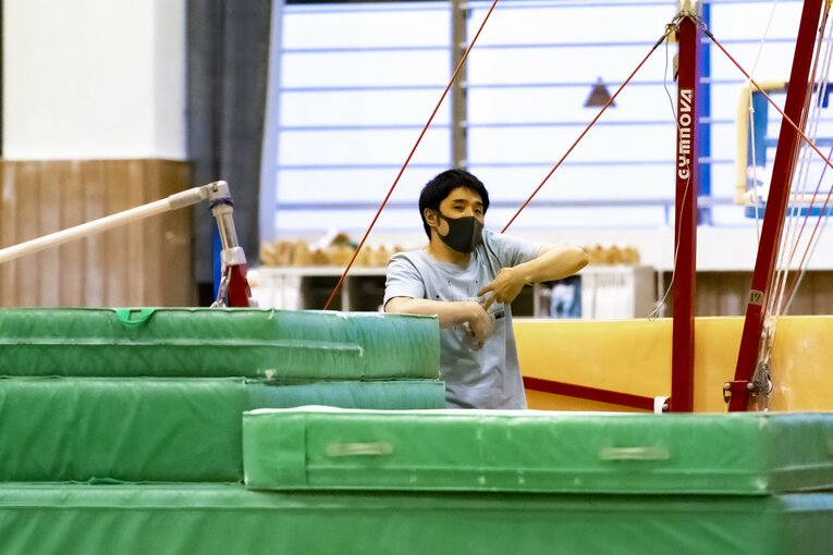 速見佑斗コーチ　©︎Takuya Sugiyama