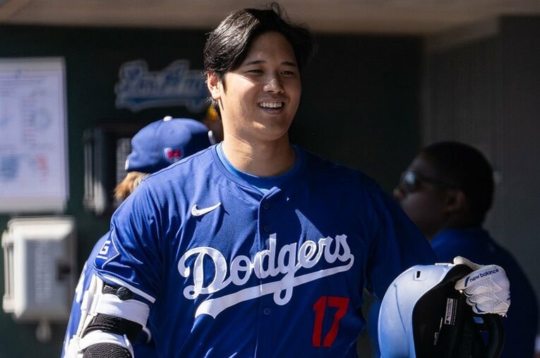 メジャー開幕戦の舞台となる韓国へと渡ったドジャースの大谷翔平。いよいよ2024シーズンが始まる ／ photograph by Nanae Suzuki