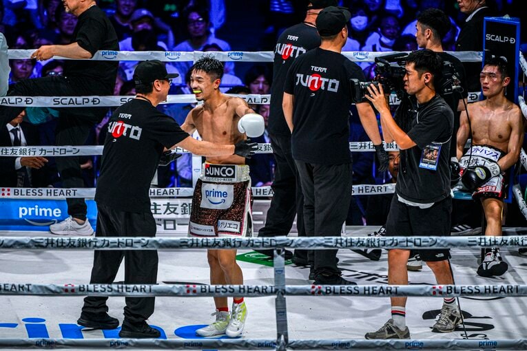 中谷潤人vs.西田凌佑（WBC・IBF世界バンタム級王座統一戦） ©Takuya Sugiyama