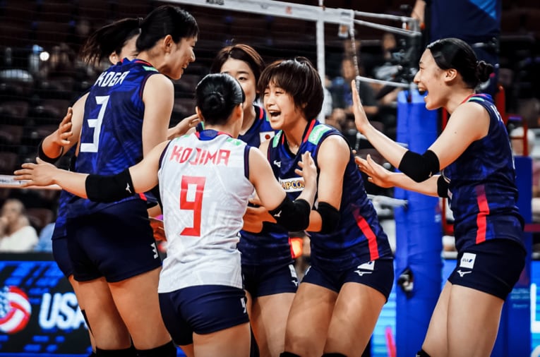 ネーションズリーグ予選ラウンド・ドイツ戦　©︎FIVB