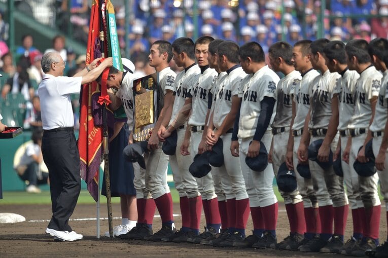 2014年夏の甲子園。大阪桐蔭　©Hideki Sugiyama