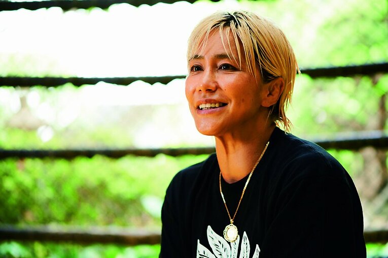 Number最新号でインタビューに応える山本美憂。2016年9月にRIZINさいたまスーパーアリーナ大会のRENA戦でMMAデビュー　©Ichisei Hiramatsu