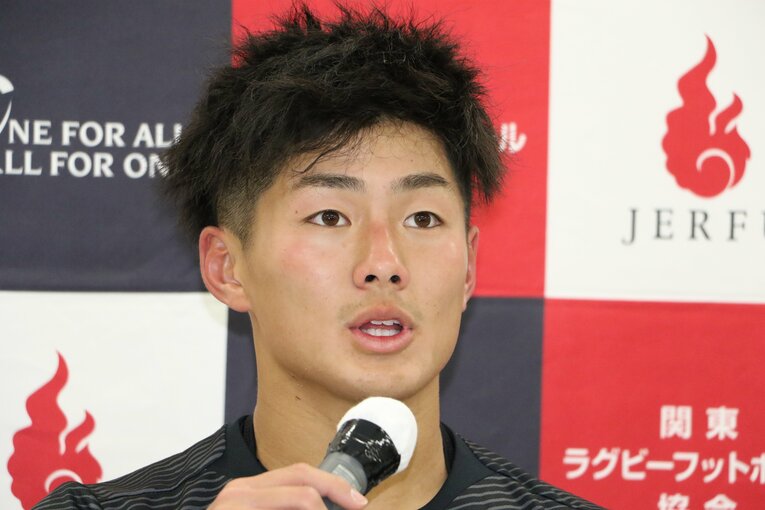 明大時代は主将も務め、2018年に大学日本一も経験　©Nobuhiko Otomo