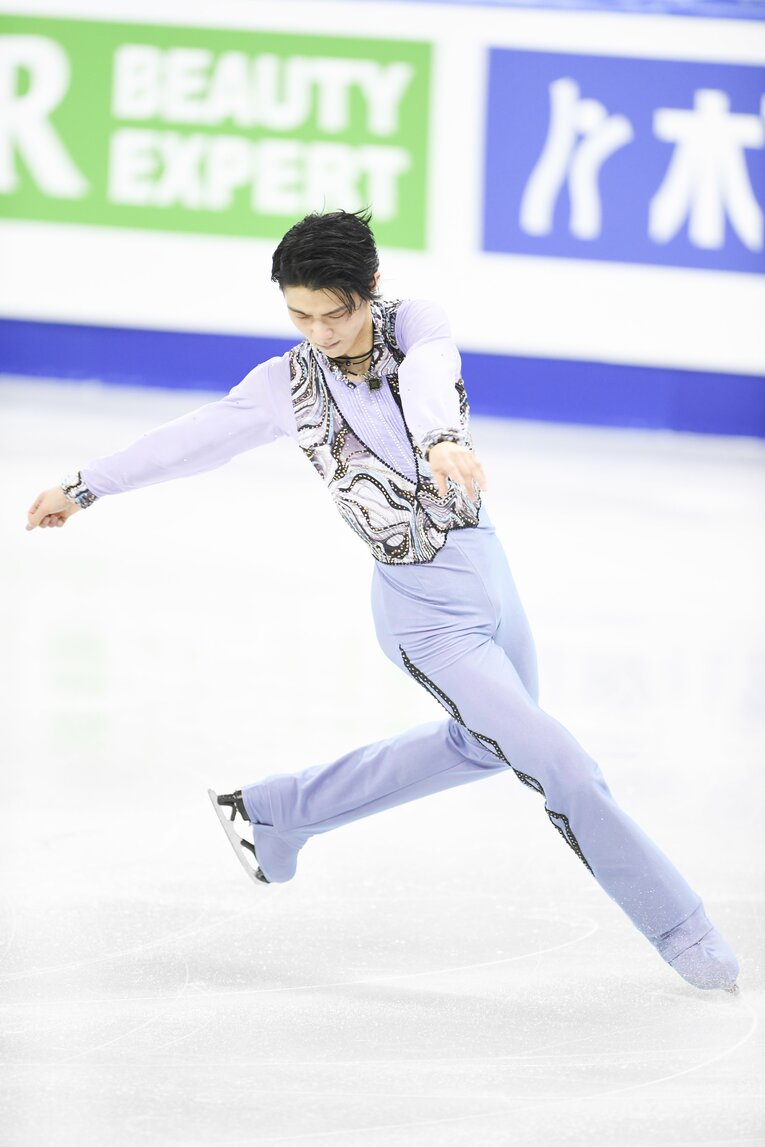 2017年2月、四大陸選手権のショートプログラム　©Asami Enomoto