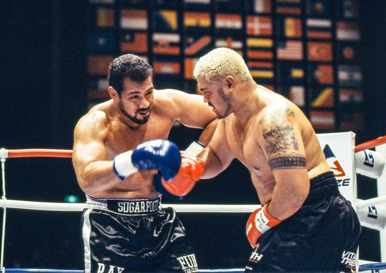 レイ・セフォーvs.マーク・ハント　©Susumu Nagao