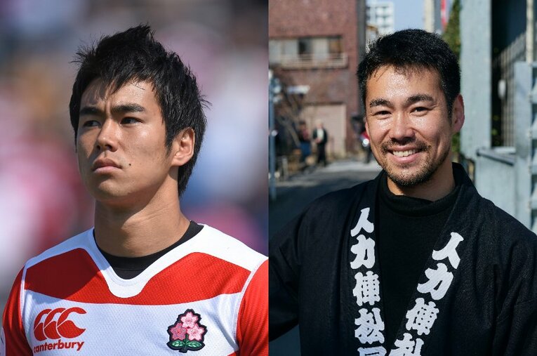 ラグビー日本代表から人力車の車夫へ、驚きの転身を遂げた児玉健太郎さん ／ photograph by KYODO / Yuki Suenaga