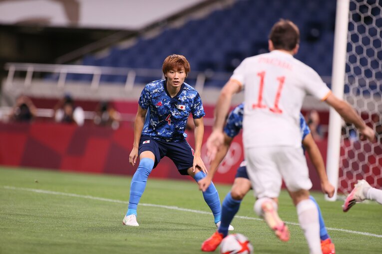 東京五輪の板倉　©JMPA