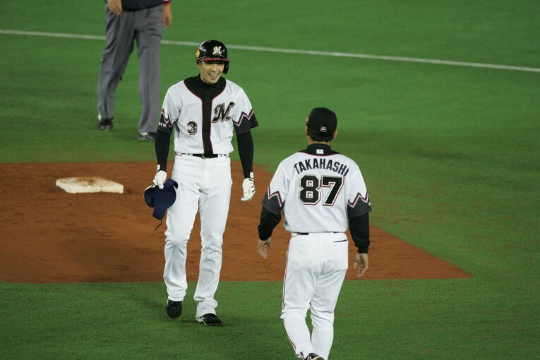 現役時代のサブロー　©BUNGEISHUNJU