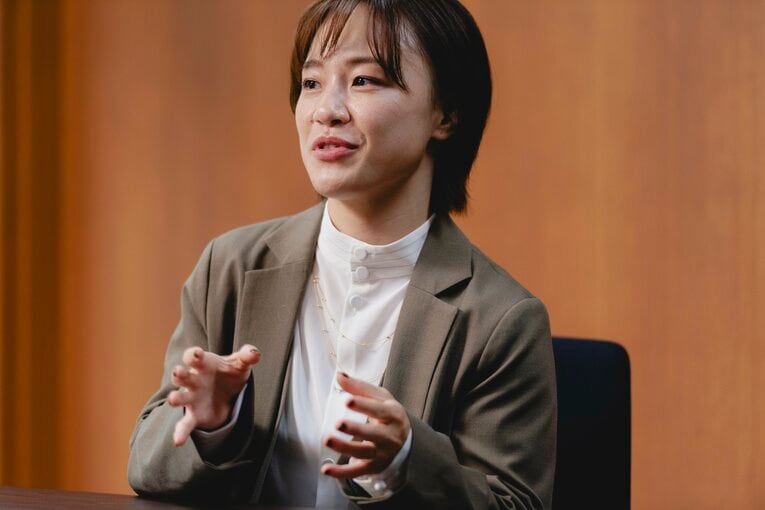 リオ五輪女子レスリング金メダリストの登坂絵莉さん　©Wataru Sato